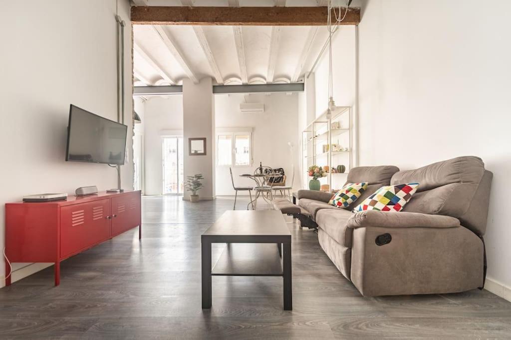 120 Sqm Loft-Style Apartment Beach Royal Marina Valência Exterior foto