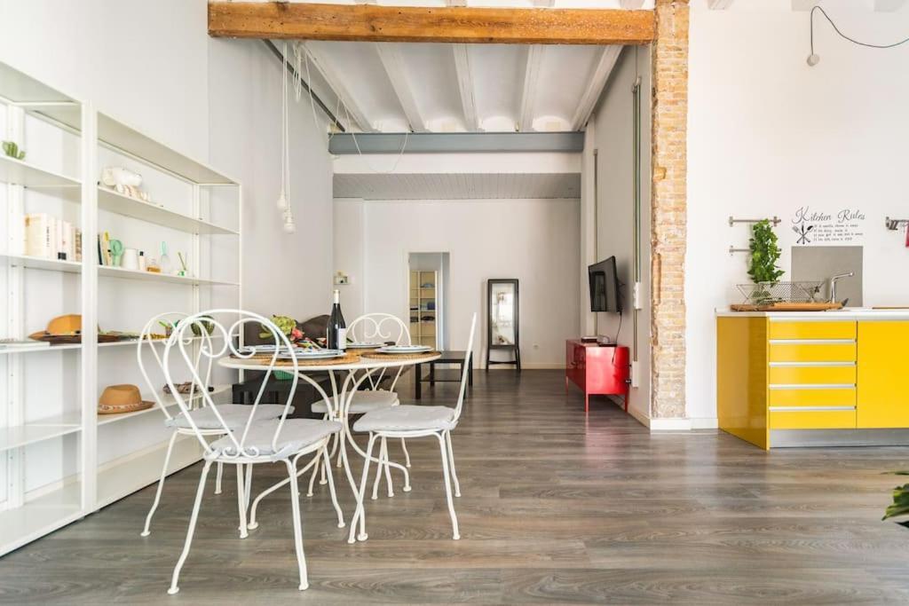 120 Sqm Loft-Style Apartment Beach Royal Marina Valência Exterior foto
